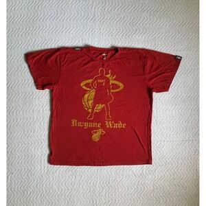 Y2K VTG Miami Heat Dwayne Wade #3 graphic T Shirt streetwear Classic Sz xl‎